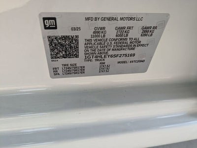 2025 GMC Sierra 2500 HD Pro