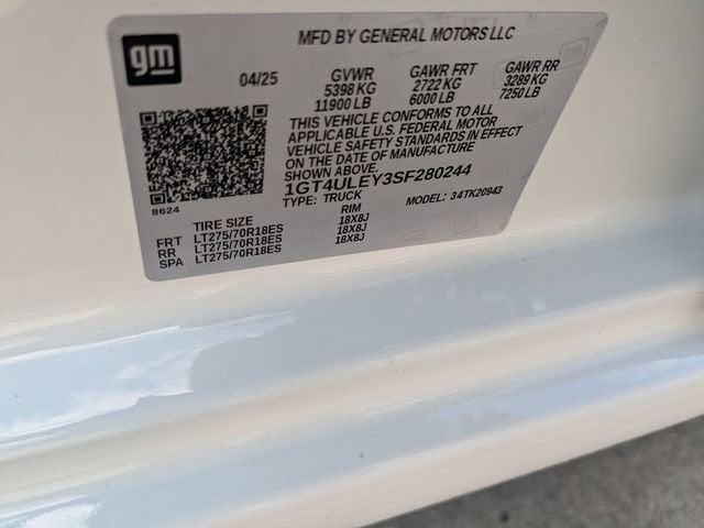 2025 GMC Sierra 2500 HD Pro