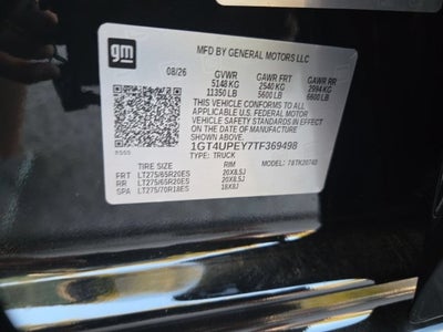 2026 GMC Sierra 2500 HD AT4