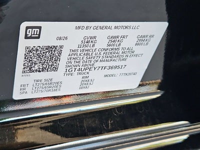 2026 GMC Sierra 2500 HD AT4