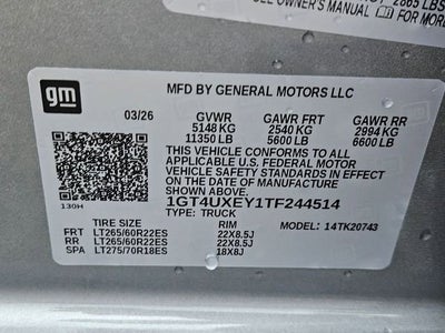 2026 GMC Sierra 2500 HD Denali Ultimate