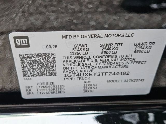 2026 GMC Sierra 2500 HD Denali Ultimate