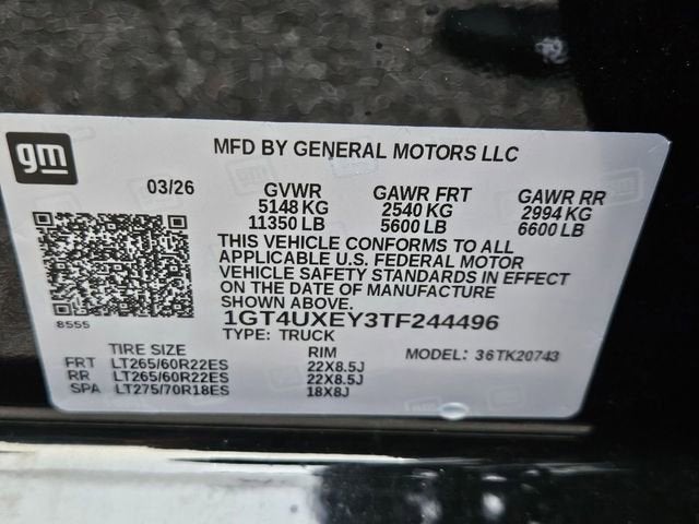 2026 GMC Sierra 2500 HD Denali Ultimate