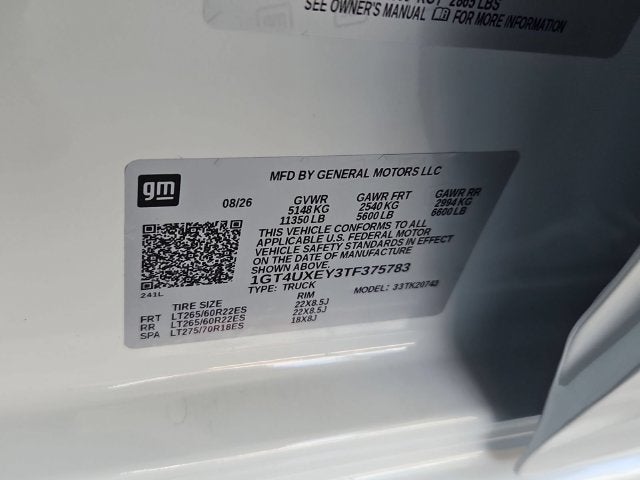 2026 GMC Sierra 2500 HD Denali Ultimate