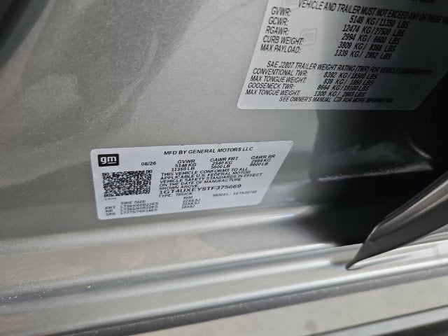 2026 GMC Sierra 2500 HD Denali Ultimate
