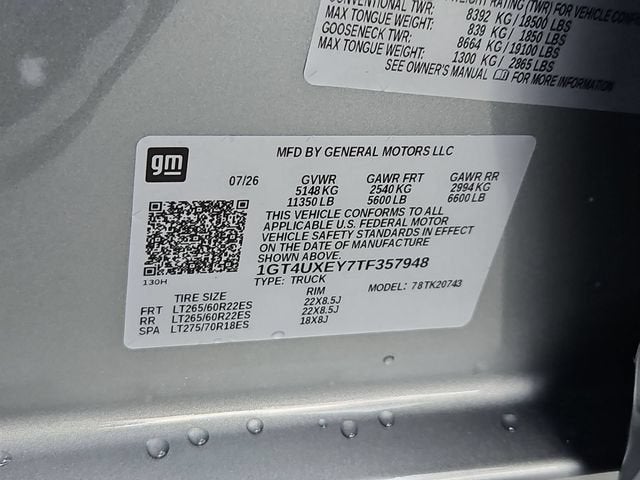 2026 GMC Sierra 2500 HD Denali Ultimate