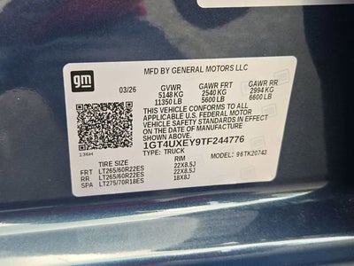 2026 GMC Sierra 2500 HD Denali Ultimate