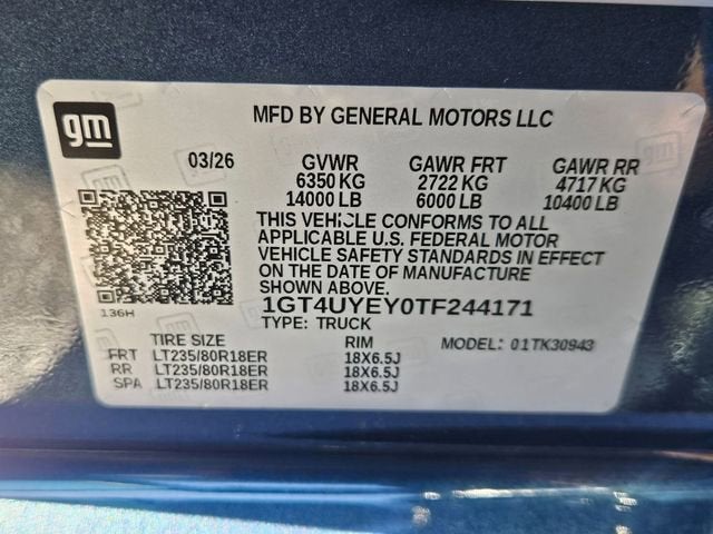 2026 GMC Sierra 3500 HD Denali Ultimate DRW