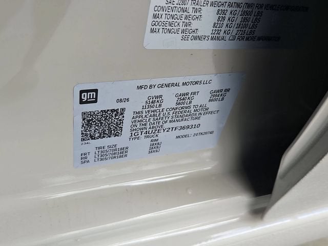 2026 GMC Sierra 2500 HD AT4X