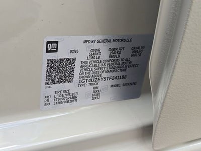 2026 GMC Sierra 2500 HD AT4X