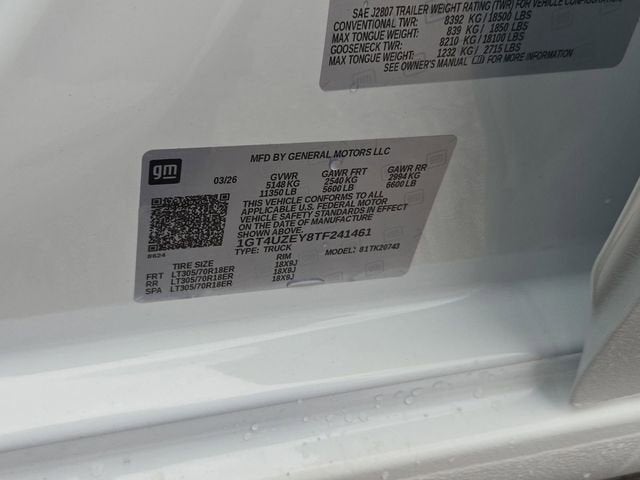 2026 GMC Sierra 2500 HD AT4X