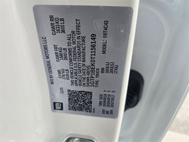 2026 GMC Canyon Elevation