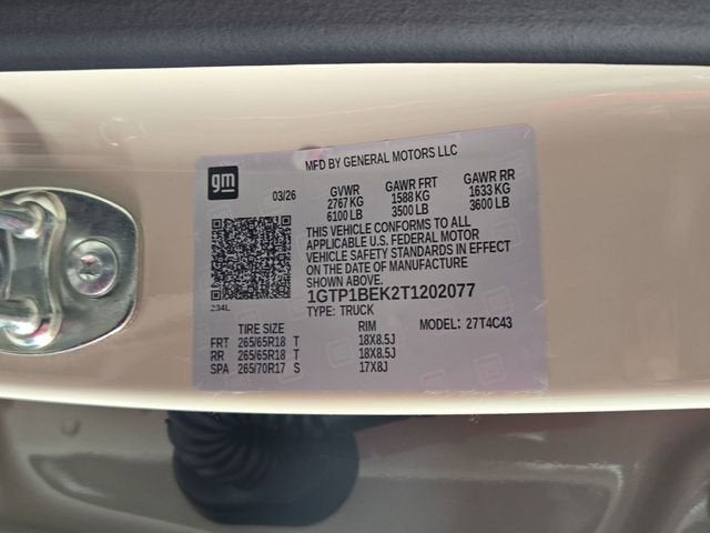 2026 GMC Canyon Elevation