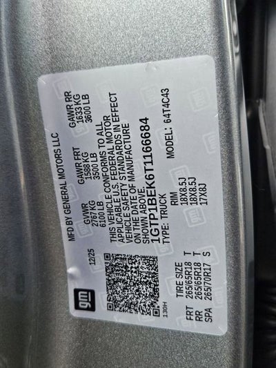 2026 GMC Canyon Elevation