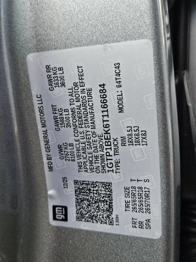 2026 GMC Canyon Elevation