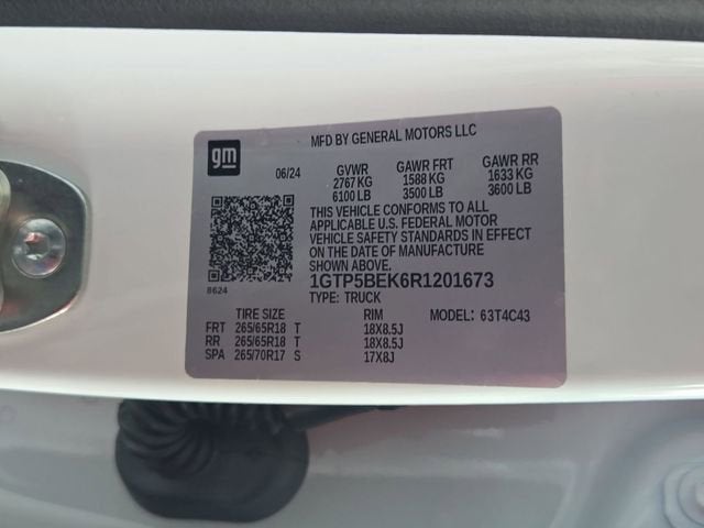 2024 GMC Canyon Elevation