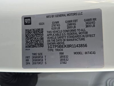 2024 GMC Canyon Elevation