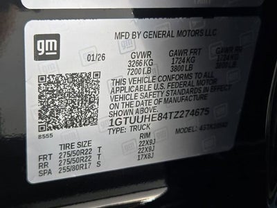 2026 GMC Sierra 1500 Denali Ultimate