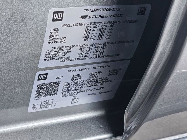 2026 GMC Sierra 1500 Denali Ultimate