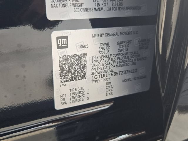 2026 GMC Sierra 1500 Denali Ultimate