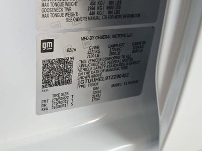 2026 GMC Sierra 1500 Denali Ultimate