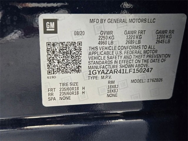 2020 Cadillac XT4 Luxury