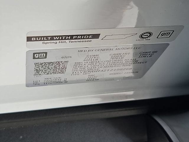 2026 Cadillac XT5 Luxury