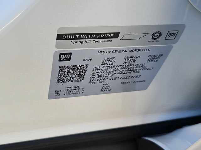2026 Cadillac XT5 Premium Luxury