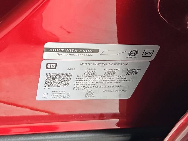 2026 Cadillac XT5 Premium Luxury