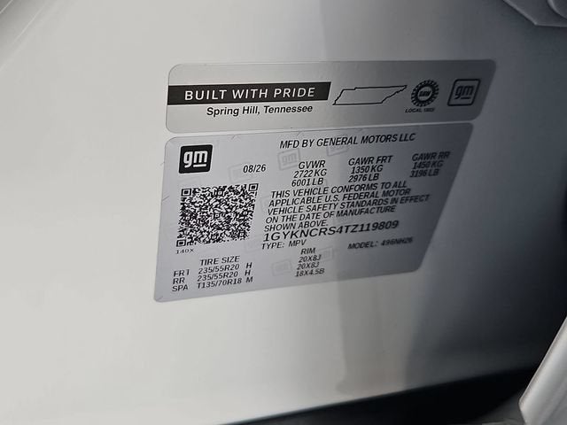2026 Cadillac XT5 Premium Luxury