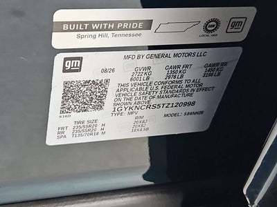 2026 Cadillac XT5 Premium Luxury