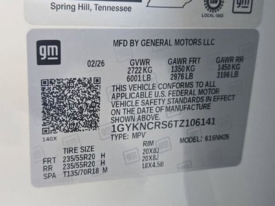 2026 Cadillac XT5 Premium Luxury