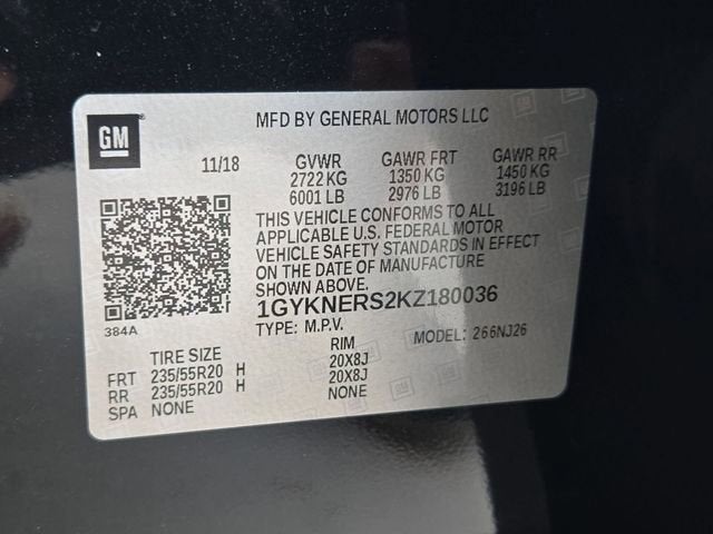 2019 Cadillac XT5 Premium Luxury FWD