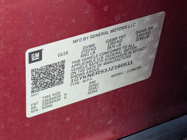 2018 Cadillac XT5 Premium Luxury FWD