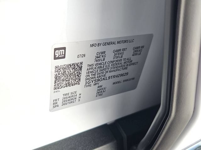 2026 Cadillac Escalade Platinum Sport