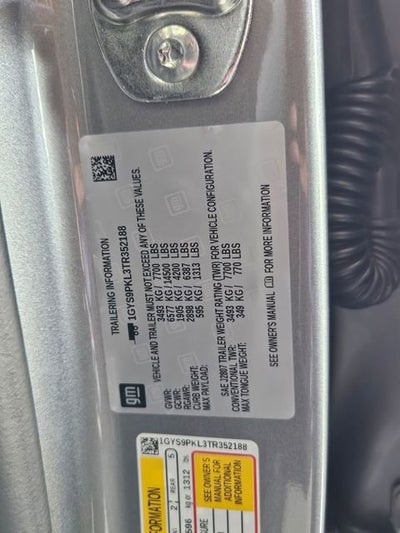 2026 Cadillac Escalade ESV Sport