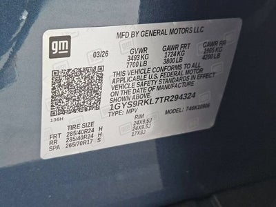 2026 Cadillac Escalade ESV Platinum Sport
