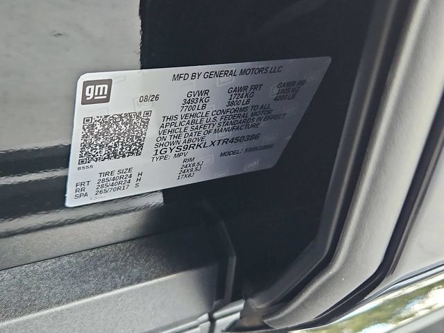 2026 Cadillac Escalade ESV Platinum Sport