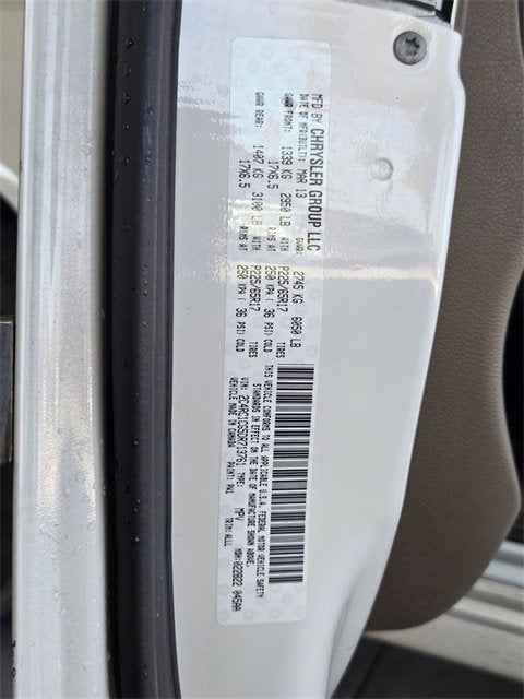 2013 Chrysler Town & Country Touring-L