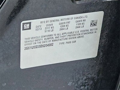 2013 Cadillac XTS Platinum