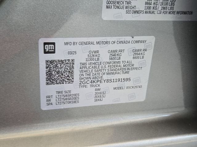 2025 Chevrolet Silverado 2500 HD LTZ