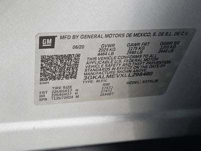 2020 GMC Terrain SLE
