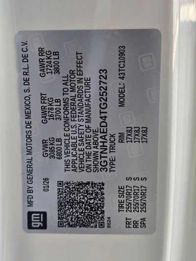 2026 GMC Sierra 1500 Pro