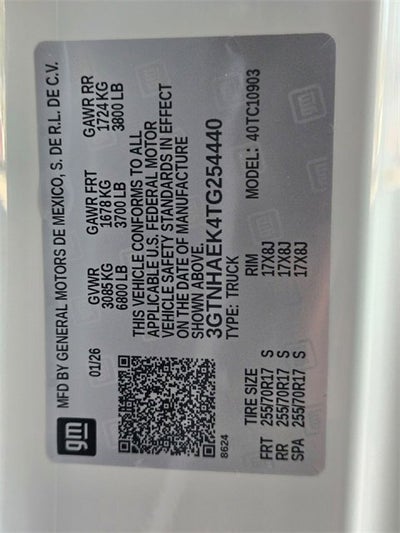 2026 GMC Sierra 1500 Pro