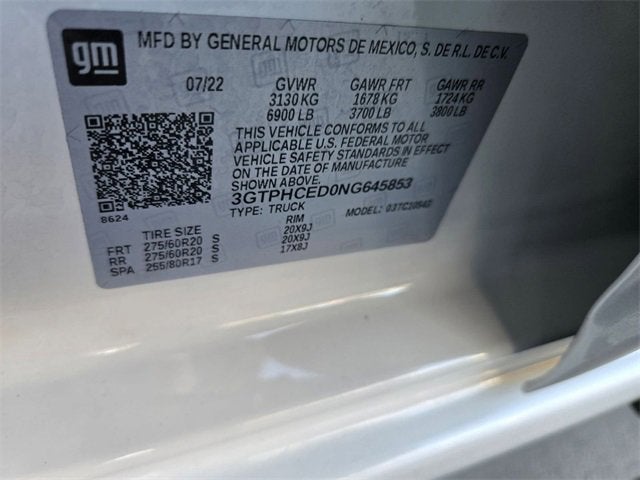 2022 GMC Sierra 1500 Elevation