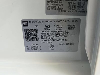 2022 GMC Sierra 1500 Limited SLT