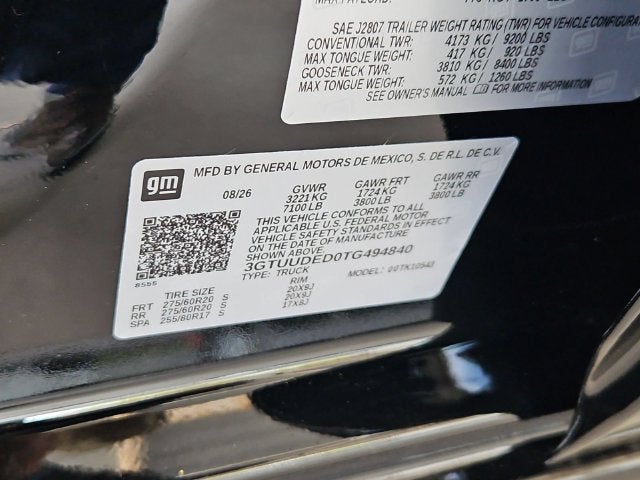 2026 GMC Sierra 1500 SLT