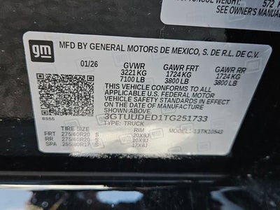 2026 GMC Sierra 1500 SLT