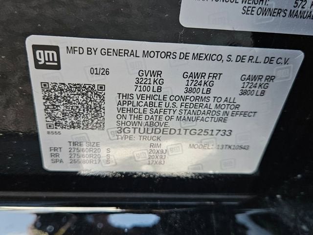 2026 GMC Sierra 1500 SLT
