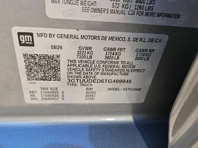 2026 GMC Sierra 1500 SLT